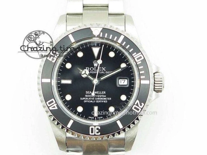 0518 Affordable Submariner Phantomlab Transparent KZF Best Edition Blue Space Dial on White Rubber Strap VR 2566